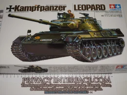 Tamiya Leopard 1 model kit