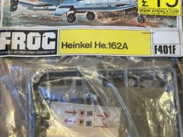 Frog - Heinkel He.162A 1:72 scale aircraft