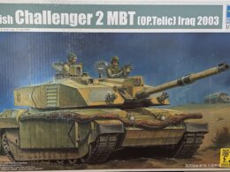 Trumpeter - British Challenger 2 MBT 1:35 scale tank model kit
