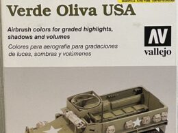 Vallejo - AFV painting system, US Olive Drab