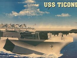Trumpeter - USS Ticonderoga CV-14 Aircraft Carrier Model 1:350