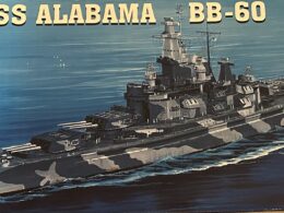Trumpeter - USS Alabama BB-60 Battleship Model Kit 1:350