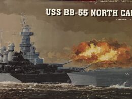 Trumpeter - USS North Carolina BB-55 Battleship 1:350