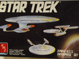 Star Trek - 3 piece U.S.S Enterprise Set