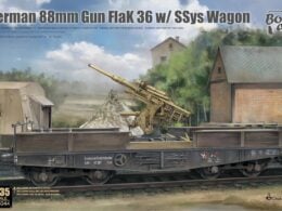 Border Model 1/35 Scale German 88mm Flak 36 Gun Model Kit
