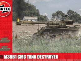 Airfix M36B1 GMC Tank Destroyer 1:35 Scale Plastic Model Kit